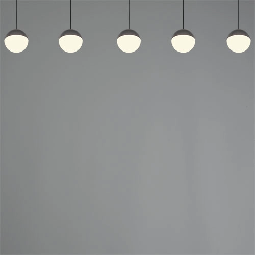 5-light pendant lamp Senta anthracite Trio 4017807697872