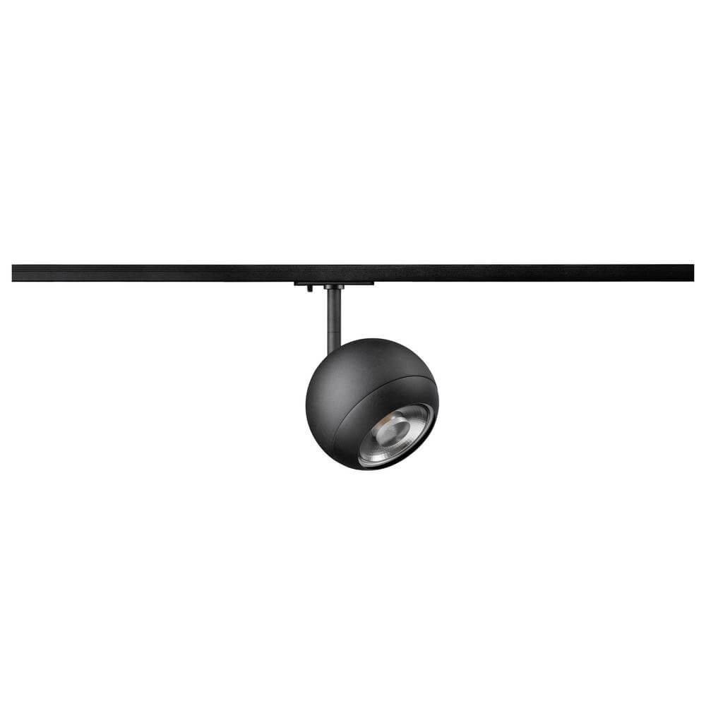 Spot for rail Light Eye 150 black Ø 15cm 1-phase SLV 4024163295444