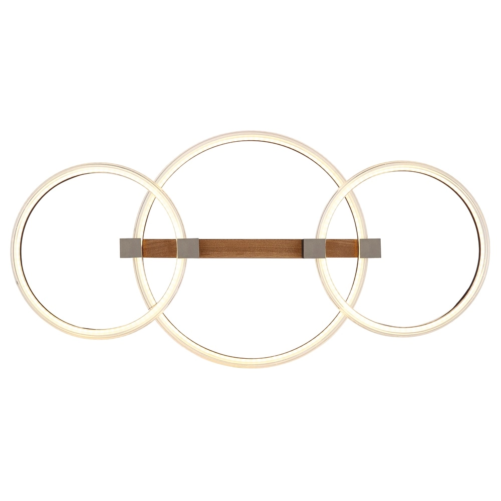 Wooden ceiling lamp Fletcher Design Globo 9007371580293