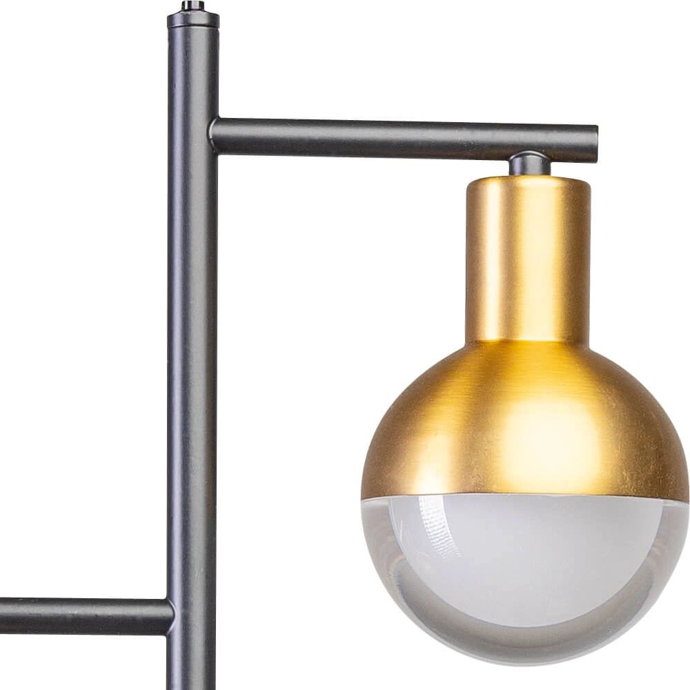 Black gold floor lamp Drop ETH 8720195306535
