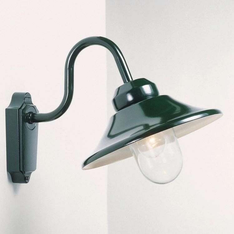 Barn lamp Vega E27 dark green KonstSmide 7318305566002