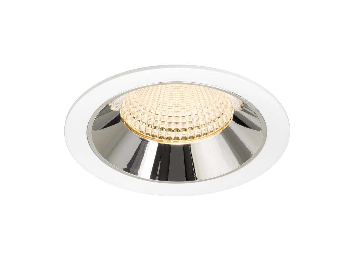 Recessed spotlight Numinos XL white/chrome 2700K - 55deg