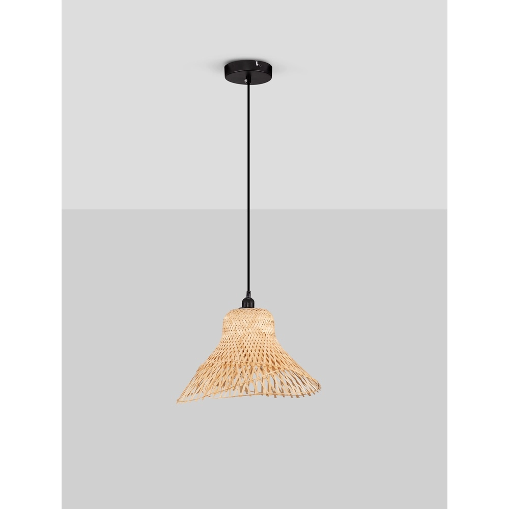 Rattan pendant lamp Aura Ø 45cm Lyora 5212017455826