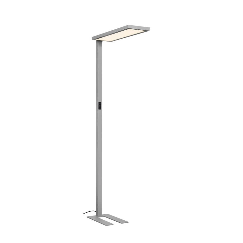 Led Office Floor Lamp Worklight Pro Grey - Single SLV 4024163277983