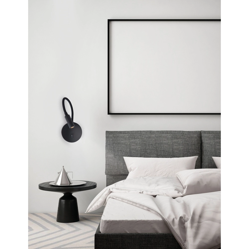 Reading light Jaco black Lyora 5212017410962