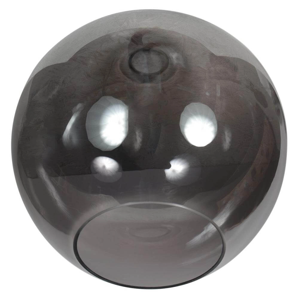 Pendant lamp HaloSwap with 1 ball of smoke glass Ø 30cm Steinhauer 8712746179750
