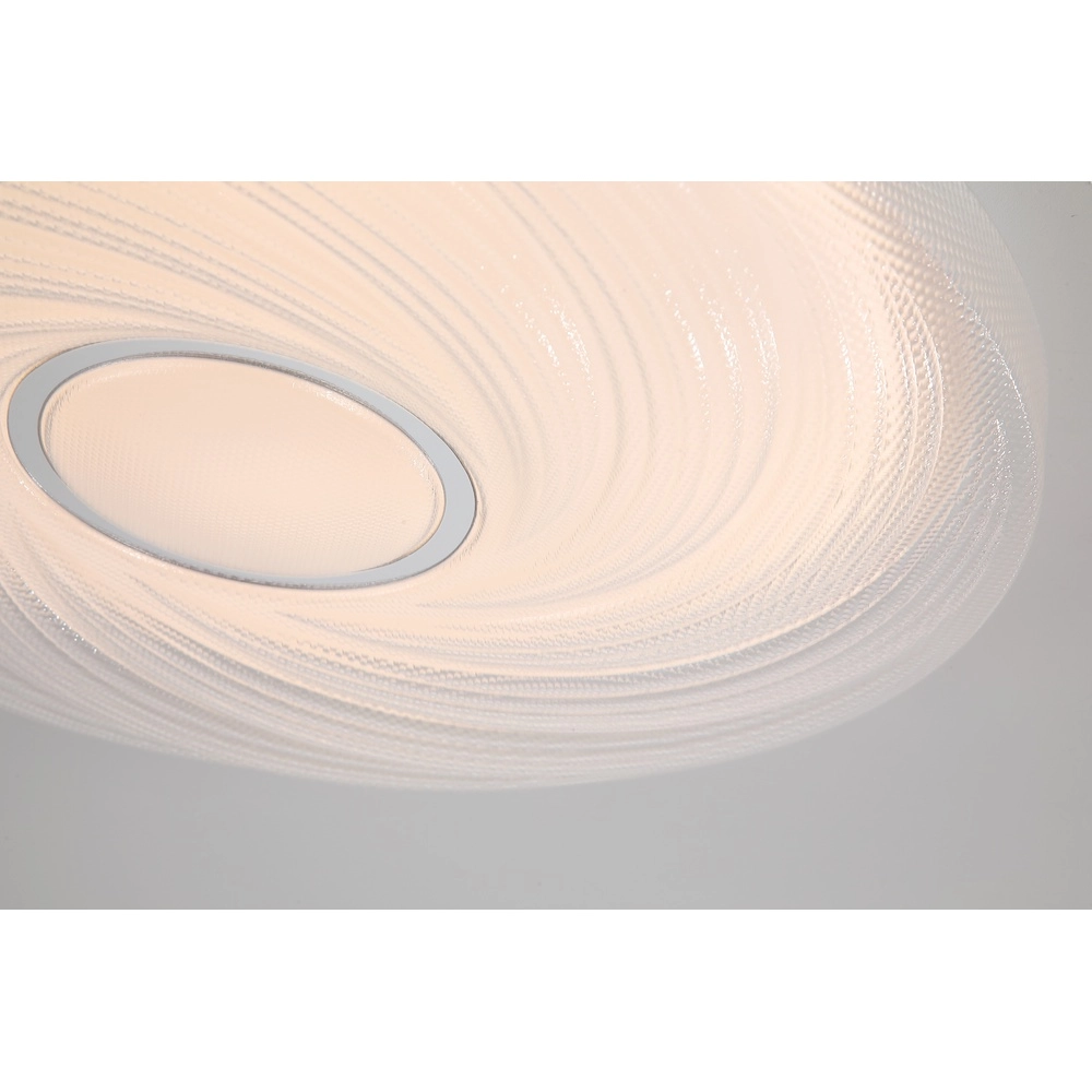 Ceiling light Aura Chrome and white Searchlight 5053423300047
