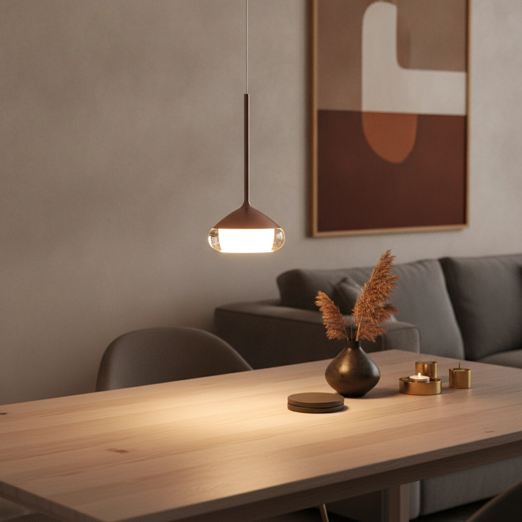 Design pendant lamp Phoenix bronze Ø 11.6cm