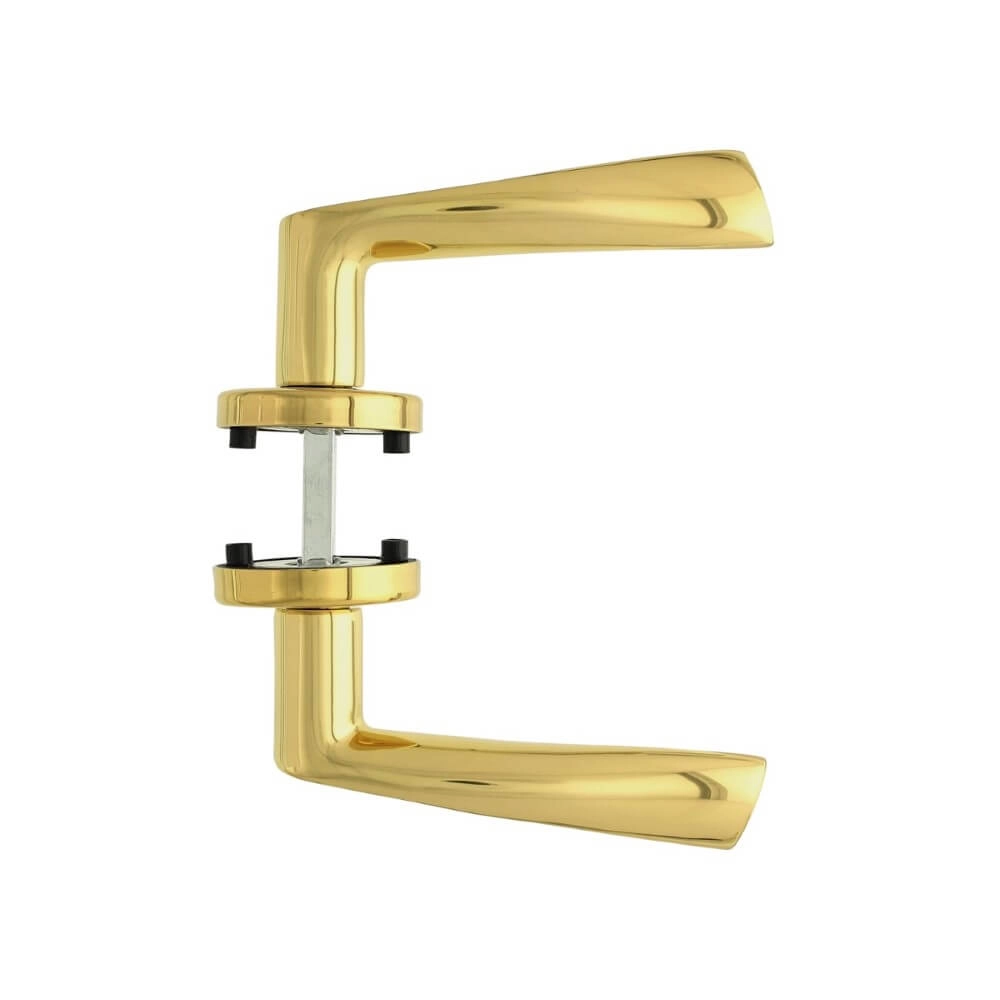 Door handle Vlinder brass lacquered Intersteel 8714186289983