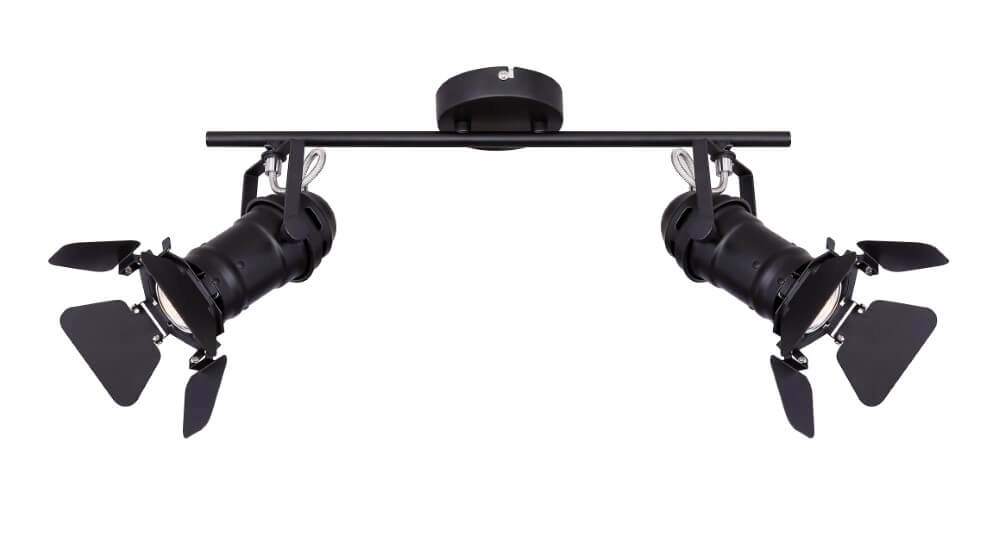 Black ceiling lamp Egon Globo 9007371395651