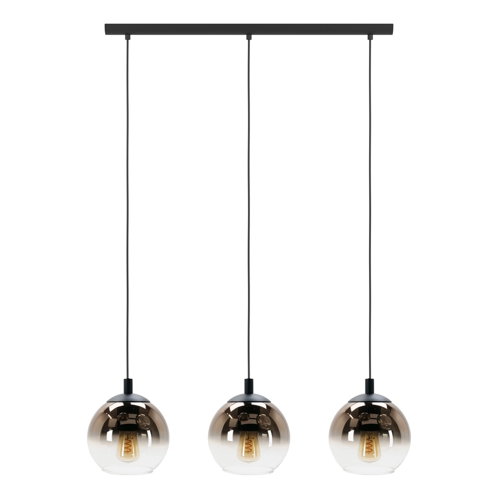 Pendant lamp Ariscani 1 3-light black Eglo 9008606358052