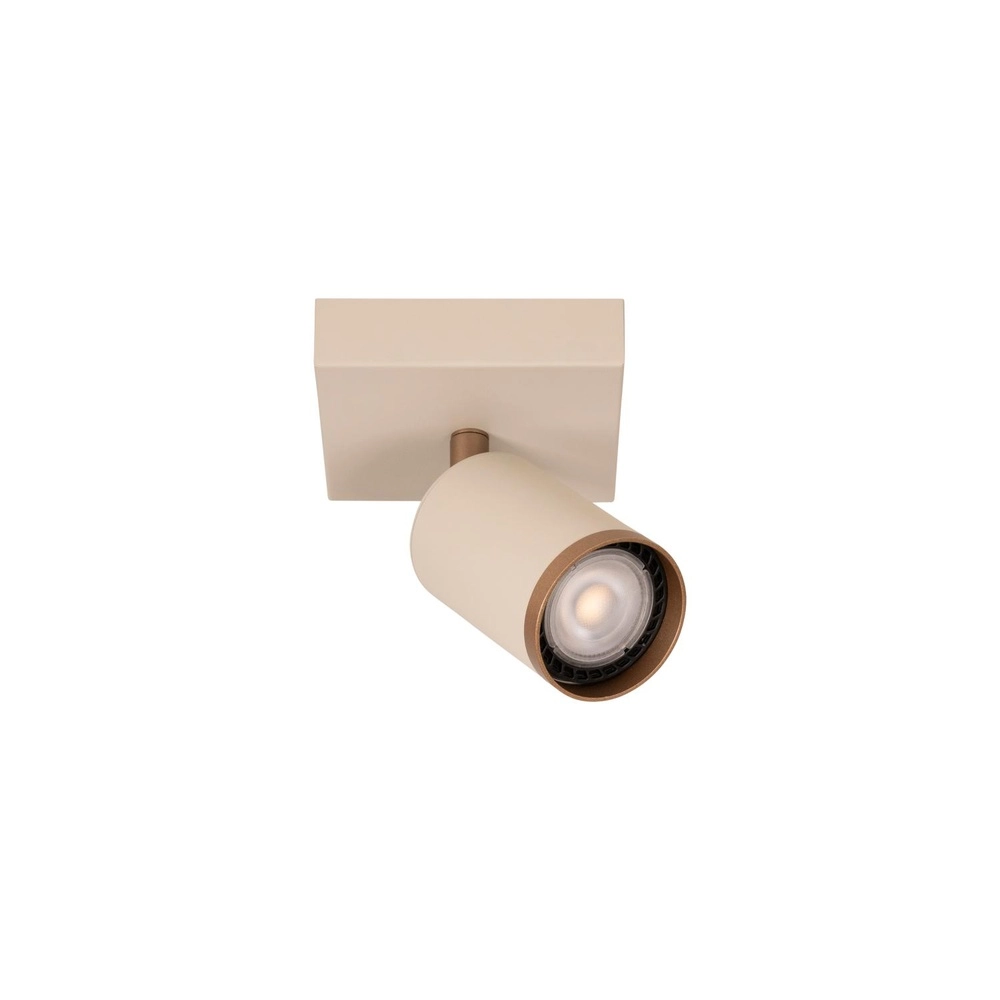 Ceiling spotlight Regina Taupe with coffee brown