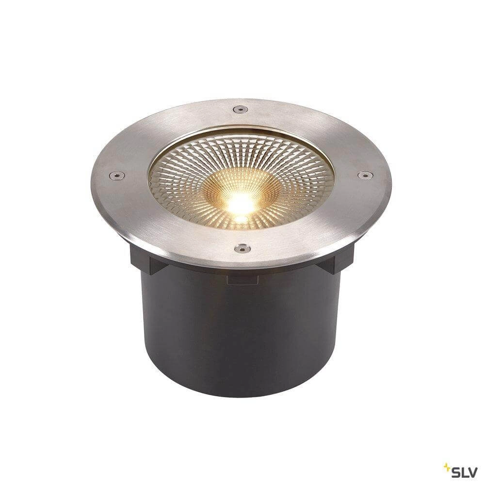 Bright LED ground spot Rocci round