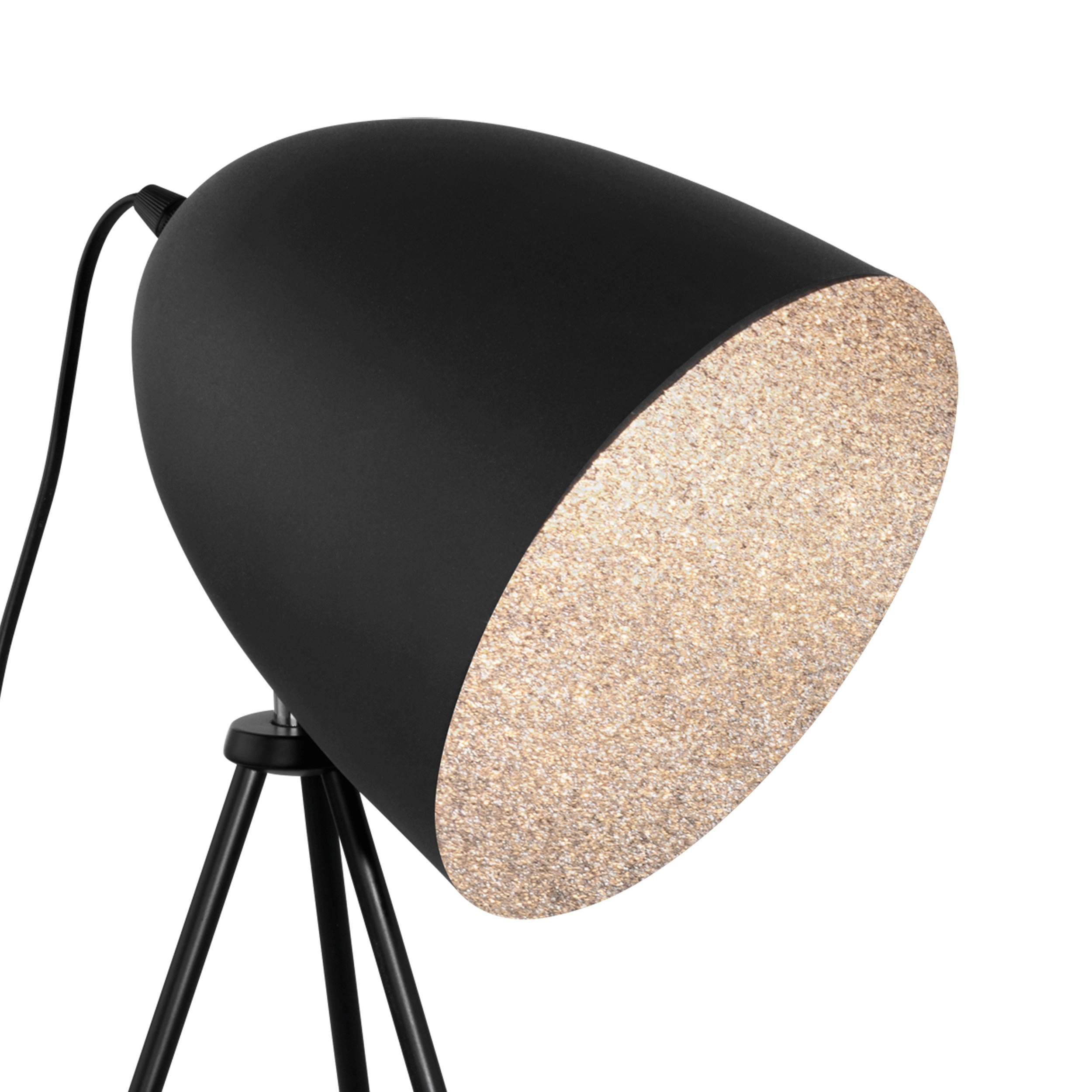 Tripod floor lamp Mareperla black Stars of Light 9002759394981