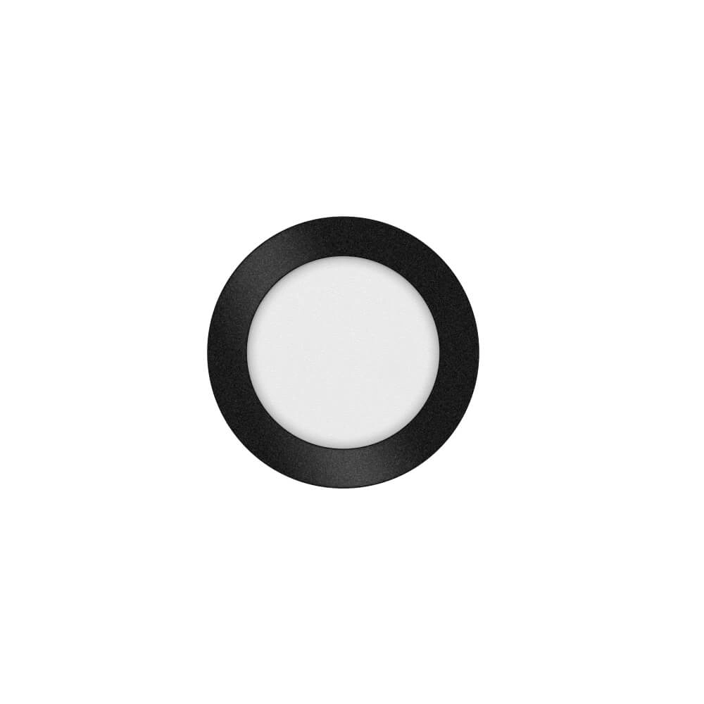 Led ceiling light Anne 10w - 2700K - Ø17cm black