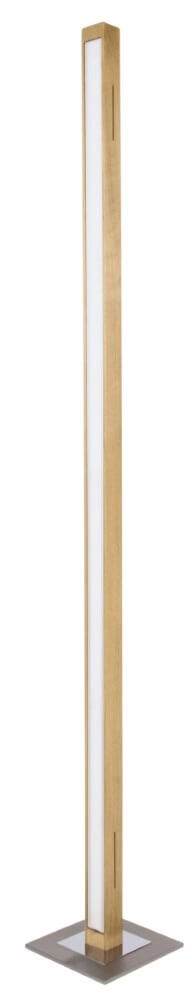 Wooden floor lamp Leonora 161 cm - oak oiled