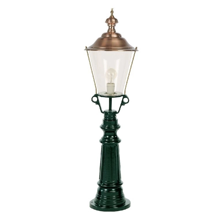Nostalgic garden lamp Timor black