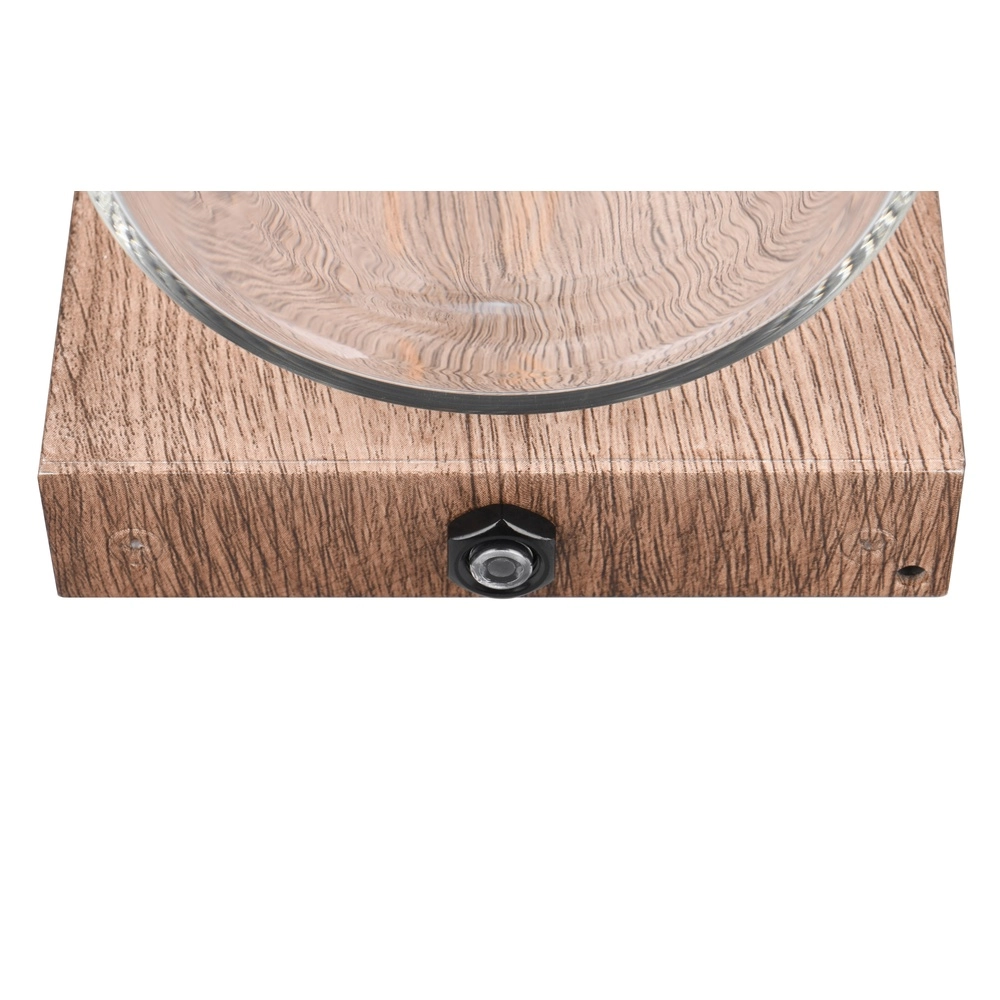Wall lamp Ardila black with wood Trio 4017807603439