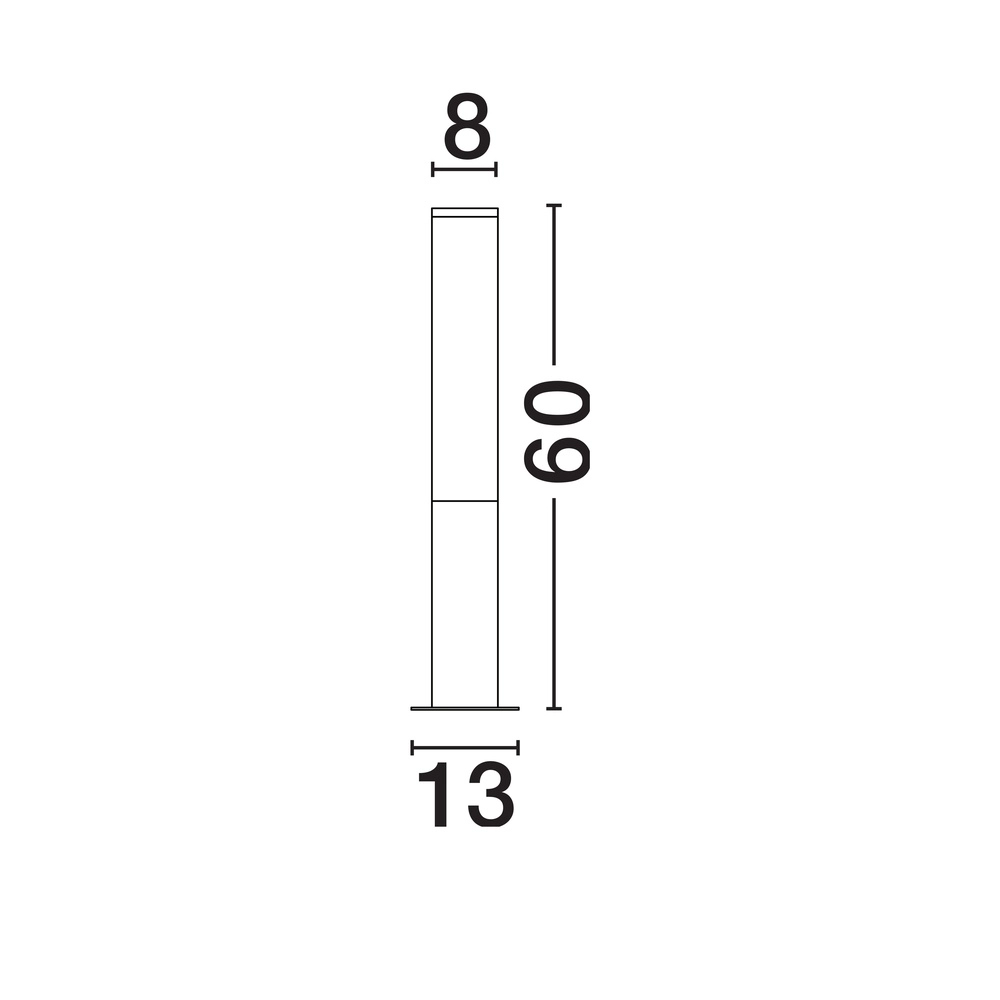 Design garden lamp Tube 60cm Lyora 5212017453518