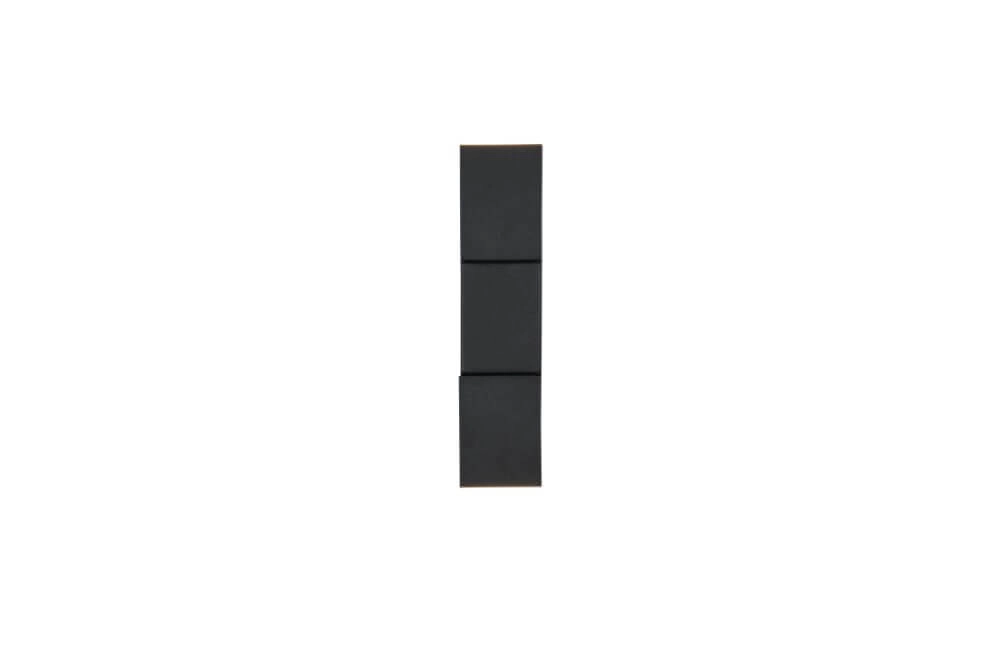 Black wall spot Raglan with LED Trio 4017807614725