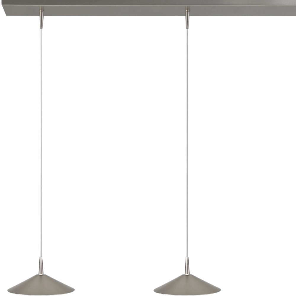 3-light pendant lamp Ceppo nickel Ø 18cm Masterlight 8718121358529
