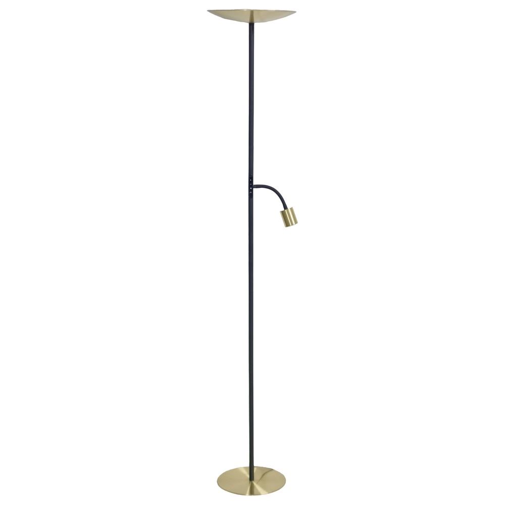 Floor lamp Conivarino gold with black Eglo 9008606356591