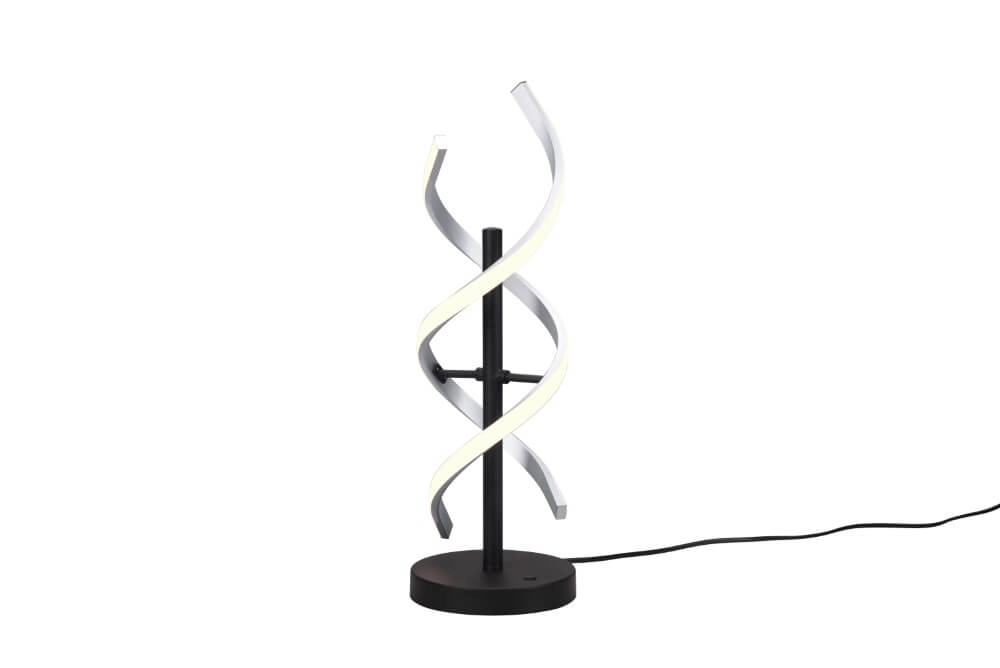 Designer floor lamp Sequence brushed metal Trio 4017807541748