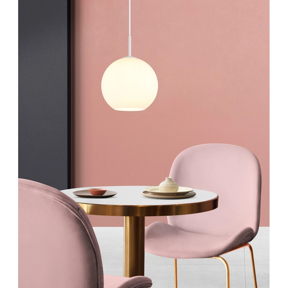 Desing pendant lamp Andre white Globo 9007371580460