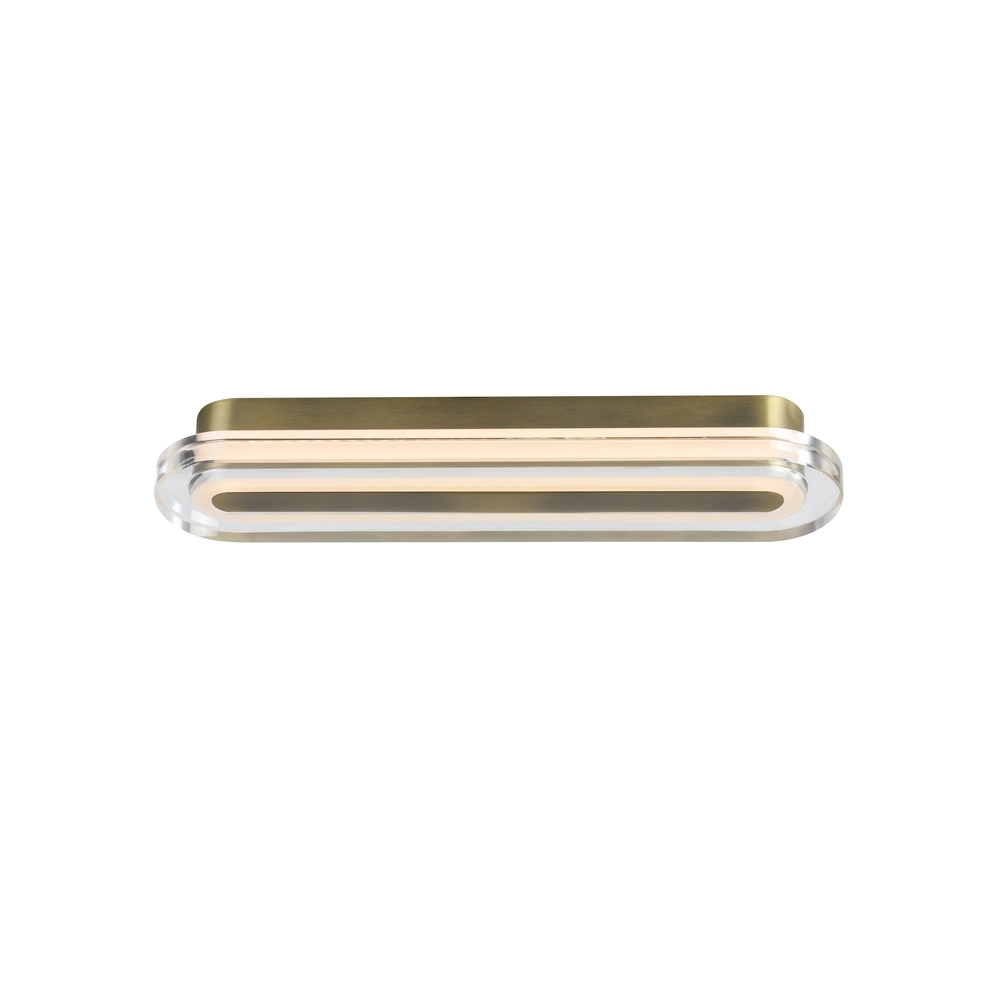 Bathroom wall lamp Cavara  LED - brass