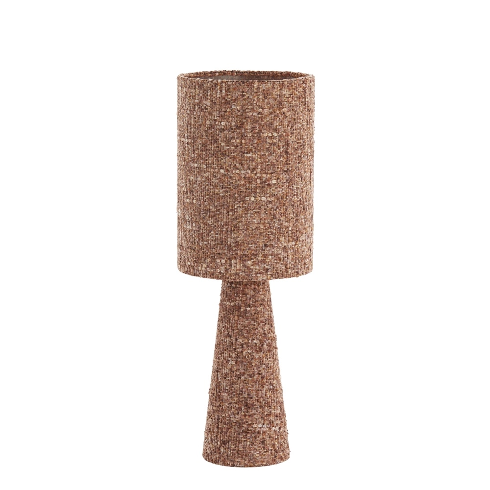 Boucle table lamp Micky 58cm - burgundy Light & Living 8717807834197