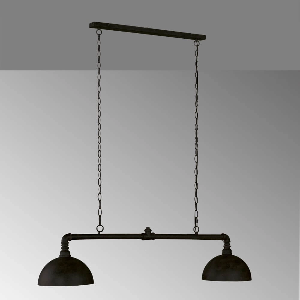 Industrial hanging lamp Leitung 2-light Fischer & Honsel 4003694606479