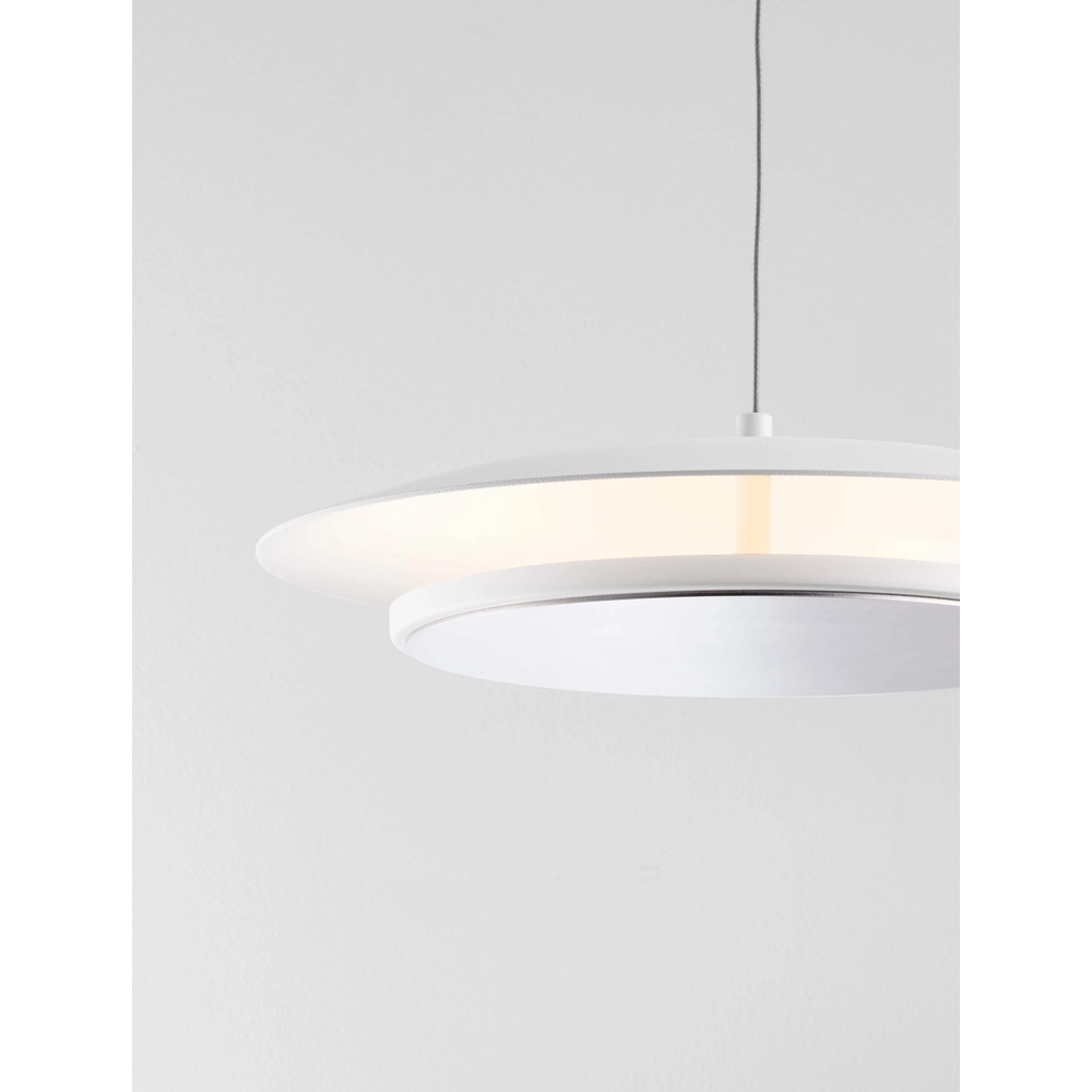 Design pendant lamp Olos white Ø 35cm Lyora 5212017456991