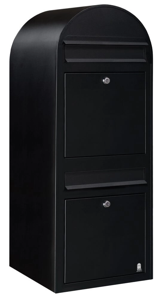 Mailbox Duo 9005 Structure black