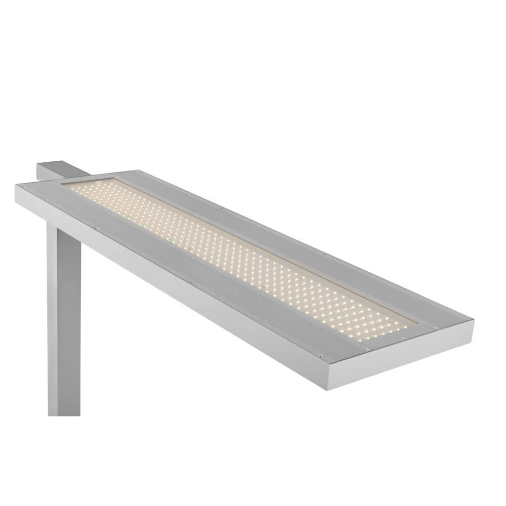 Led Office Floor Lamp Worklight Pro Grey - Single SLV 4024163277983