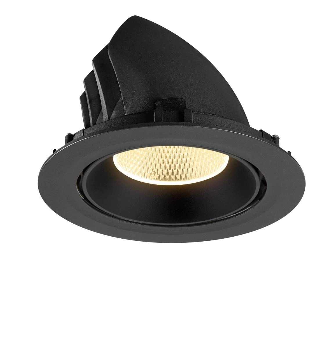 Recessed spotlight Numinos Gimble XL black 3000K - 20deg SLV 4024163308724