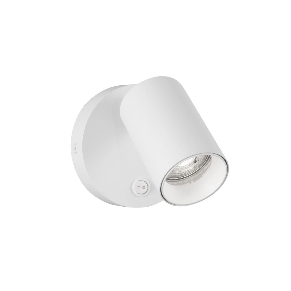 Wall spotlight Net Round white Lyora 5212017422910