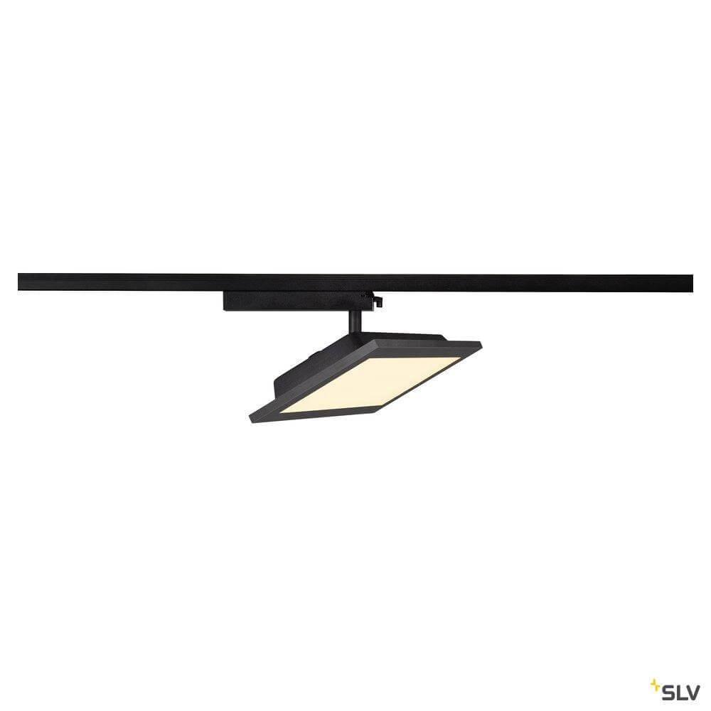 1-phase LED panel Panel Track Square Black SLV 4024163250832