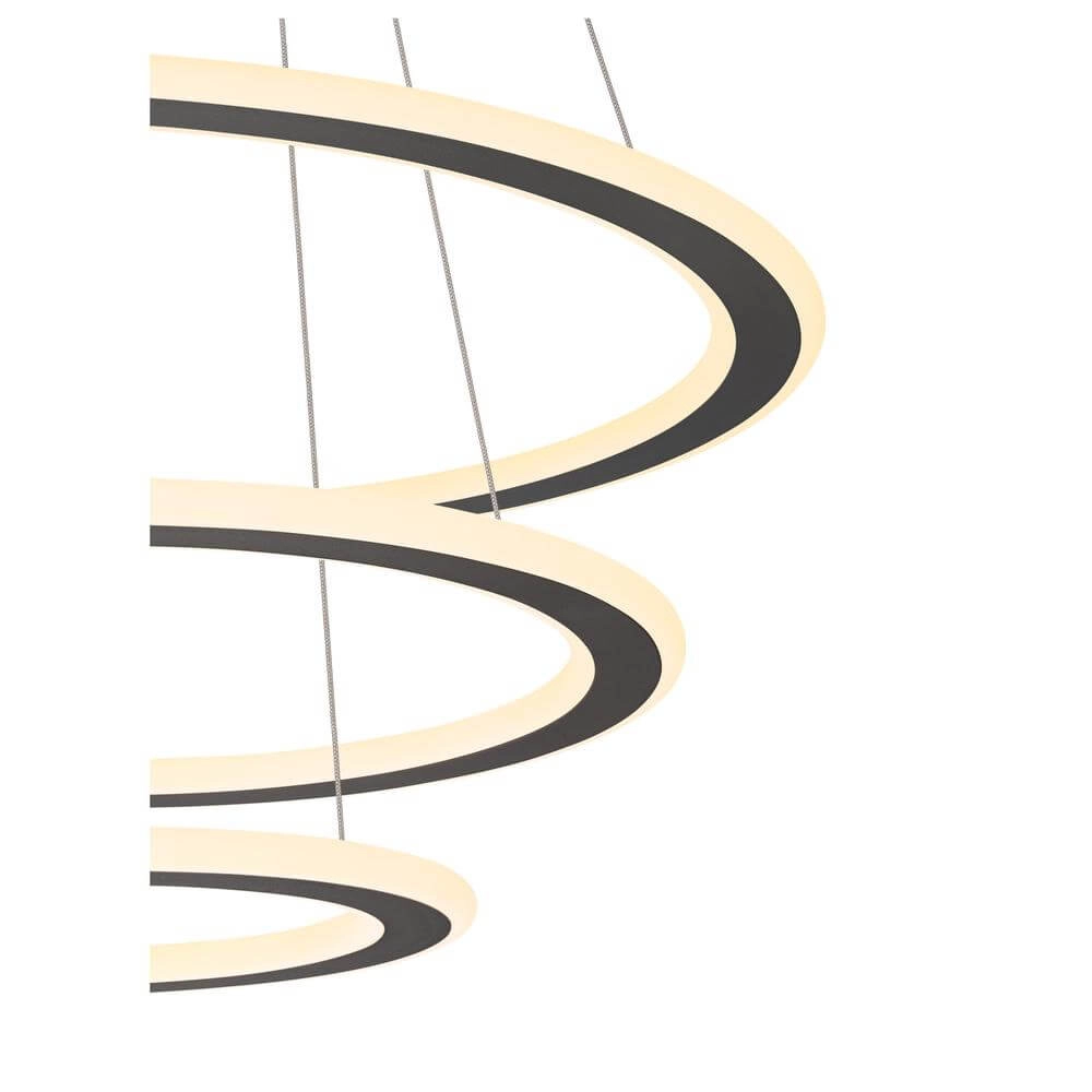 Design pendant lamp One Flat black SLV 4024163288408