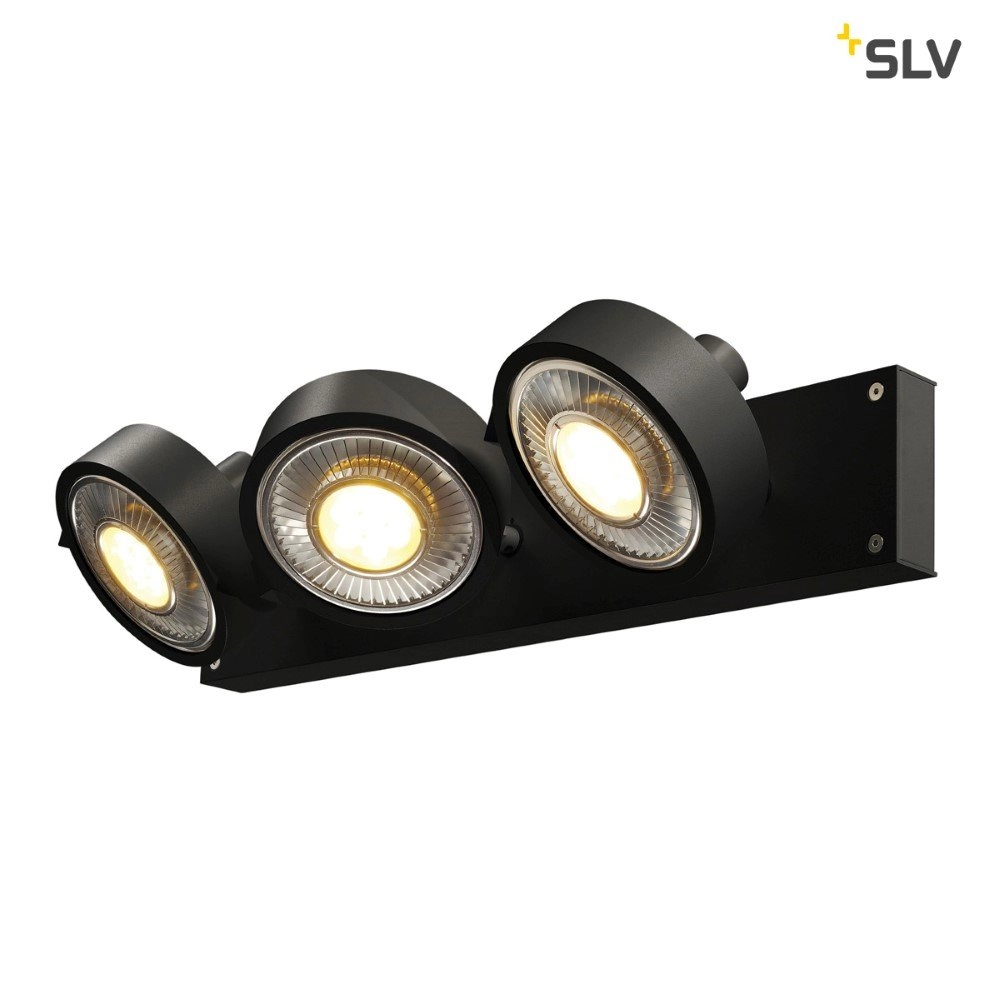 Directional surface-mounted spotlights Kalu Qpar111 SLV 4024163189965