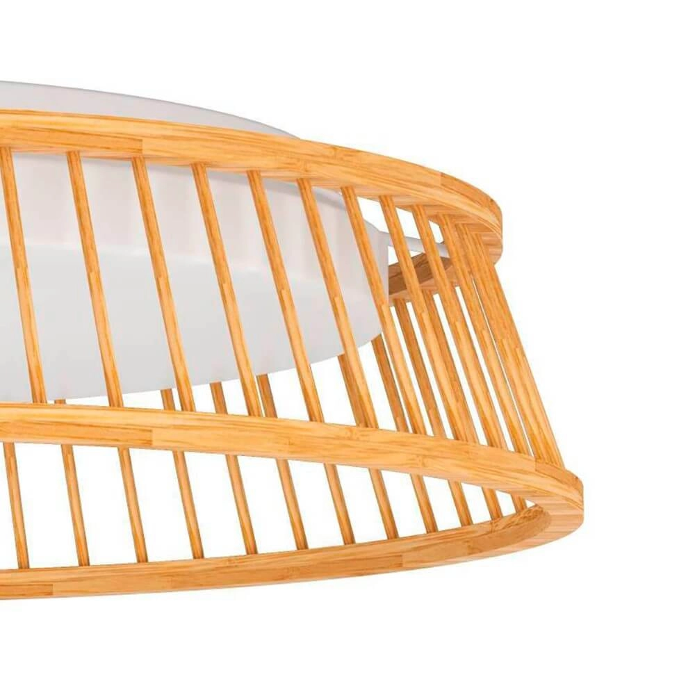 Rattan led ceiling light Luppineria Ø 45cm Eglo 9008606267019
