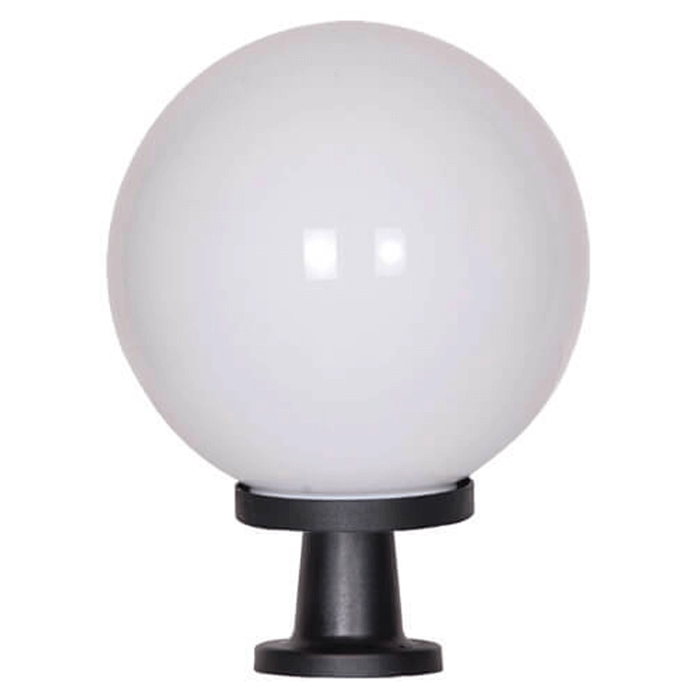 Globe lamp Bolano 68cm. pedestal opal