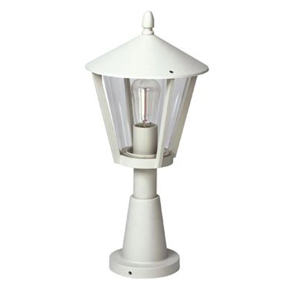 Pedestal lamp Nelly 56cm - white