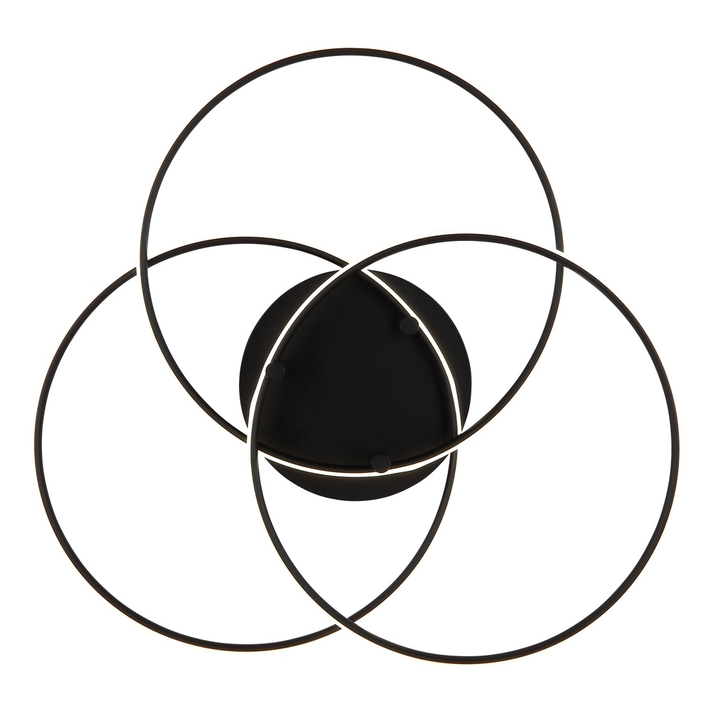 Design ceiling lamp Kombos Black Globo 9007371531479
