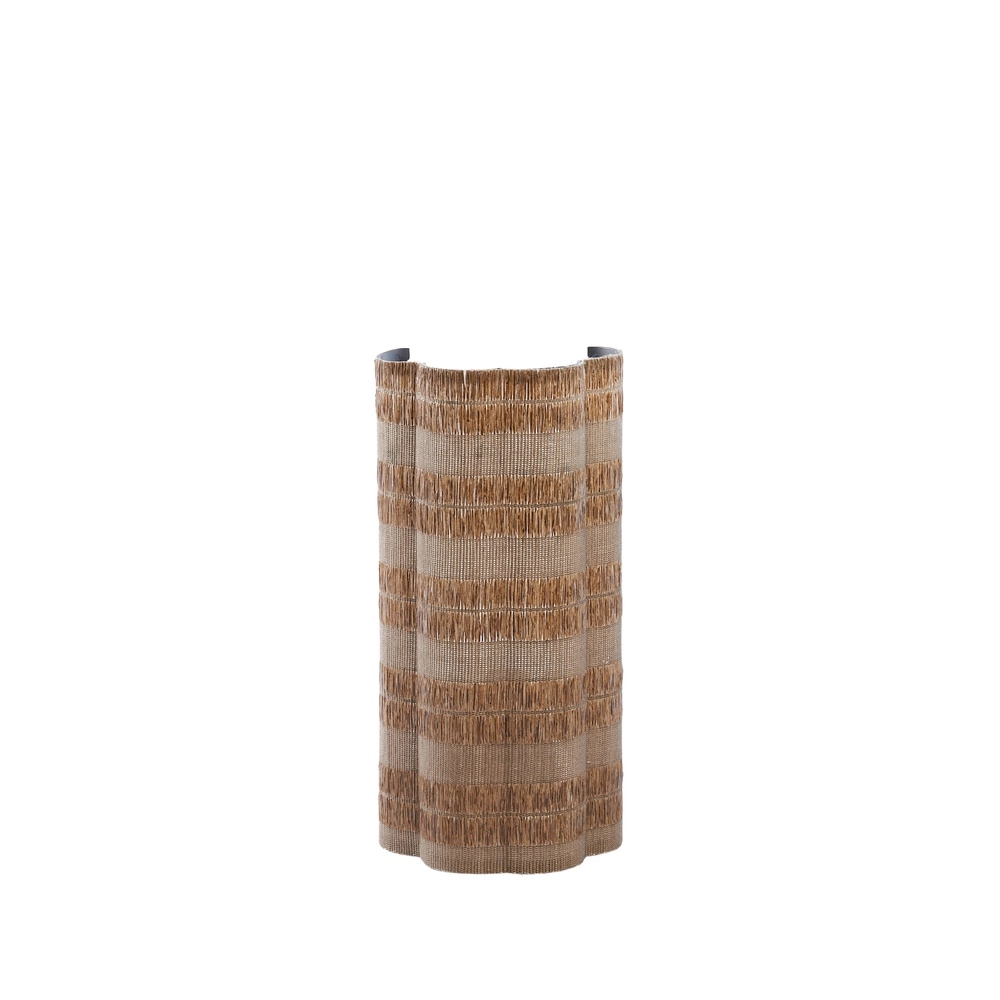 Japandi wall lamp Verdantia 30cm - olive green