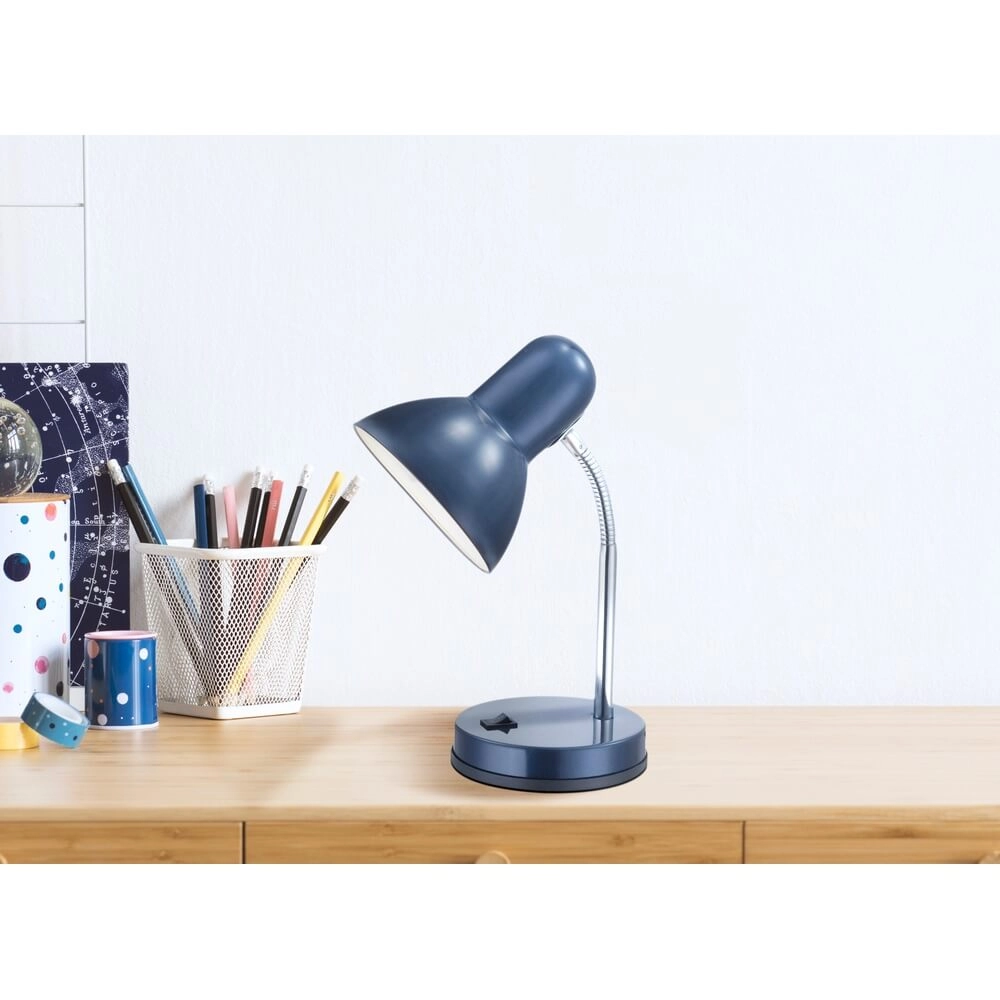 Desk lamp Basic dark blue Globo 9007371106622