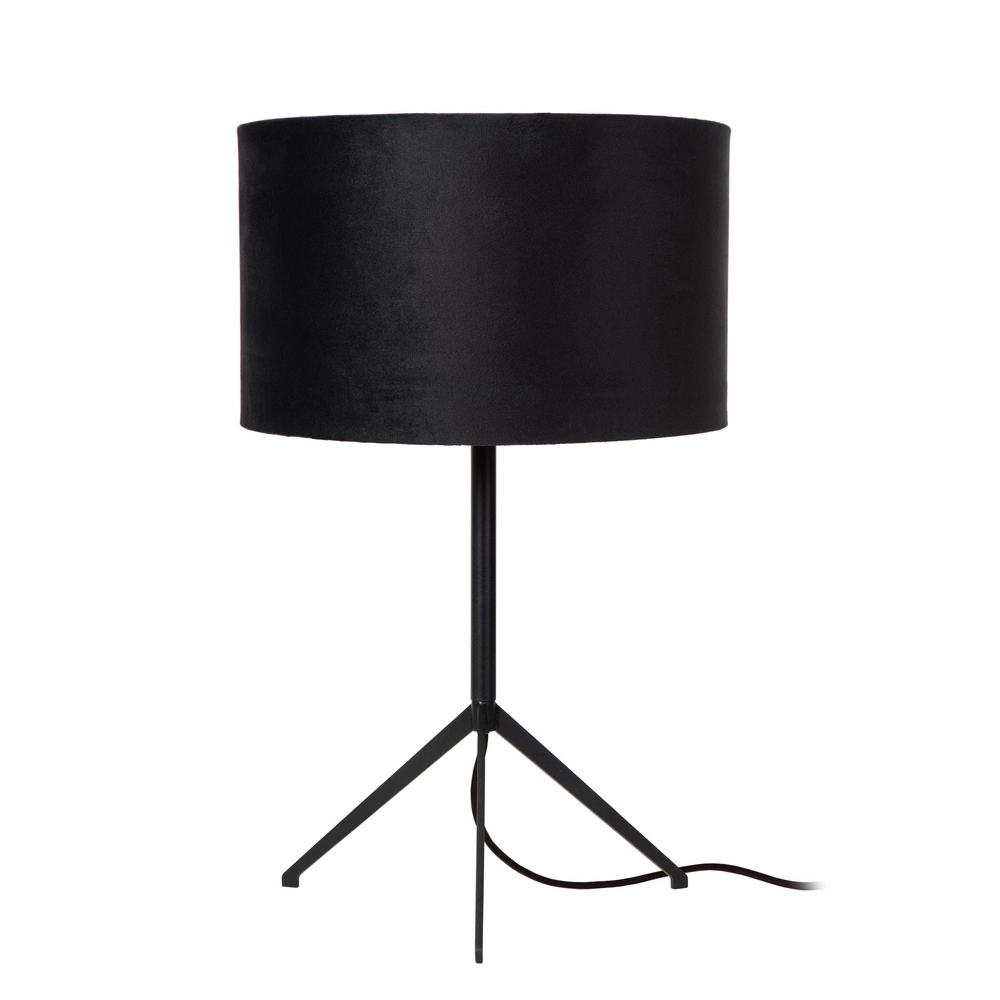 Tripod table lamp Tondo Black