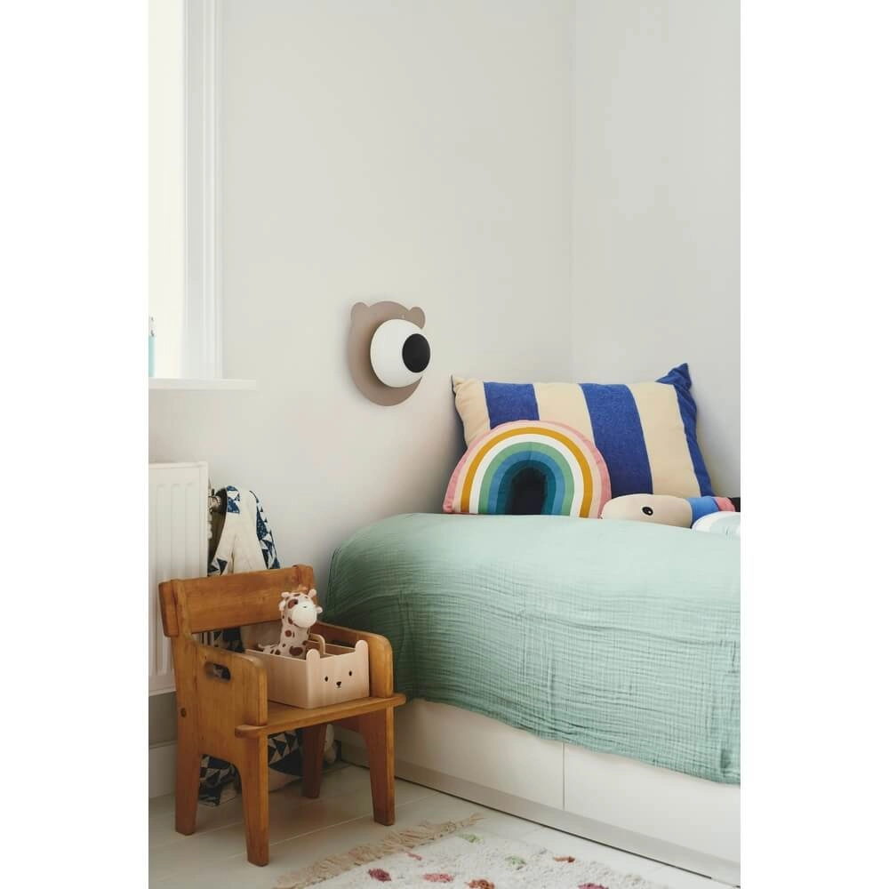 Children's wall lamp Bruna Bear brown Nordlux 5704924016035