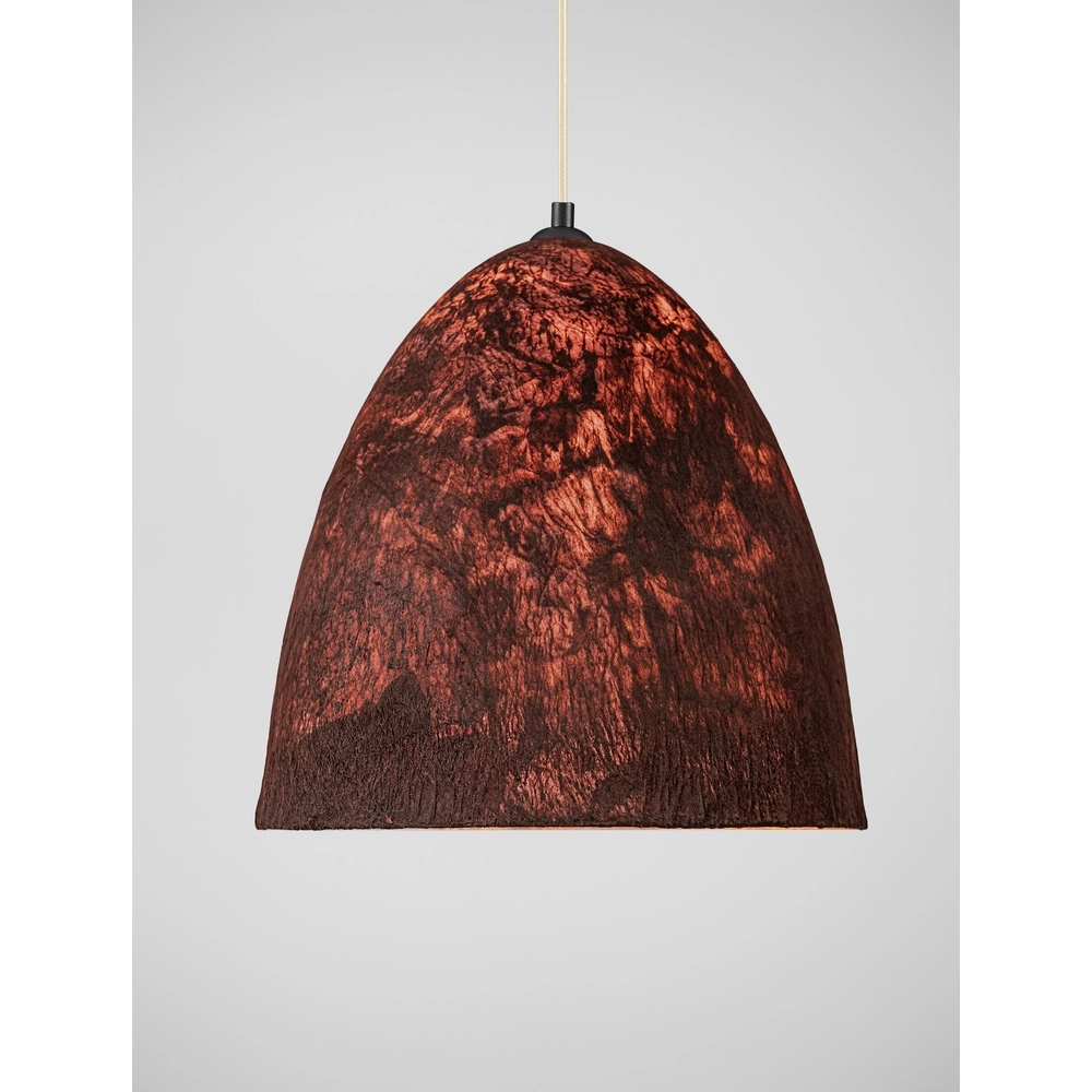 Pendant lamp Solis red Ø 36cm Lyora 5212017477842