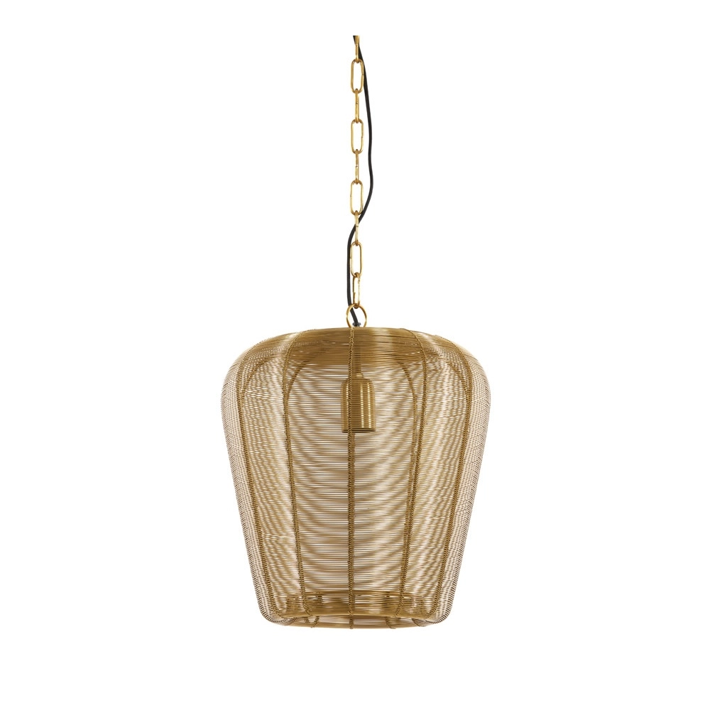 Golden pendant lamp Adeta Ø 31cm Light & Living 8717807601041
