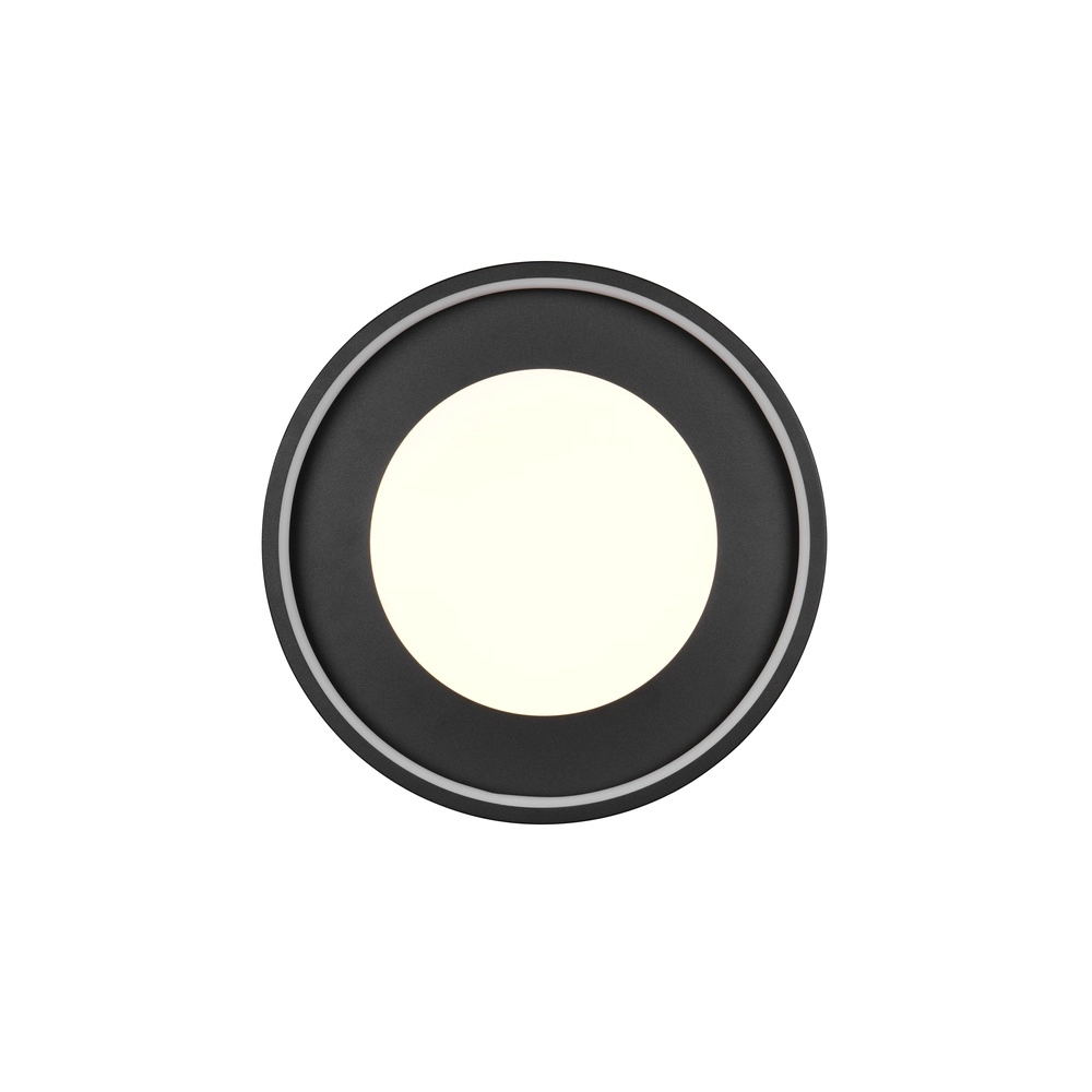 Modern ceiling lamp Solea black Trio 4017807660951